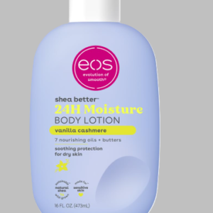 eos shea better vanilla cashmere lotion – deep moisture for soft, smooth skin, natural & vegan body care