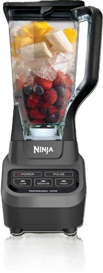 Ninja Professional Blender 1000W - best blender for apartments crushing ice and smoothies on small countertops